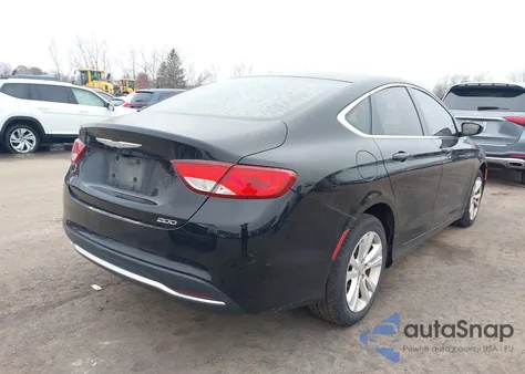 2016 Chrysler 200 Limited z USA, uszkodzony, nr VIN 1C3CCCAB0GN128066